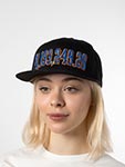 Бейсболка HOOD арт. 100-GBD042-XA194-BK Bobby 3D (черный)